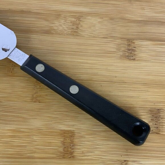 Ekco Forge Icing Spreader Stainless Steel Black Riveted Handle Kitchen Utensil - Picture 3 of 4